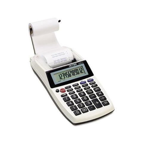 1205-4 Palm-desktop One-color Printing Calculator, Black Print, 2 Lines-sec