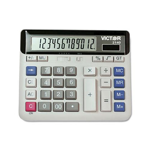 2140 Desktop Business Calculator, 12-digit Lcd