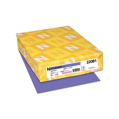 Color Paper, 24 Lb, 8.5 X 11, Venus Violet, 500-ream