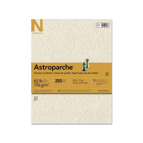 Color Cardstock, 65 Lb, 8.5 X 11, Natural Parchment, 250-pack