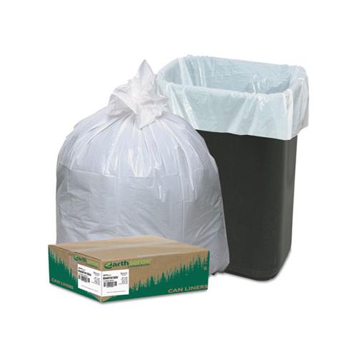 Linear-low-density Recycled Tall Kitchen Bags, 13 Gal, 0.85 Mil, 24" X 33", White, 150-box