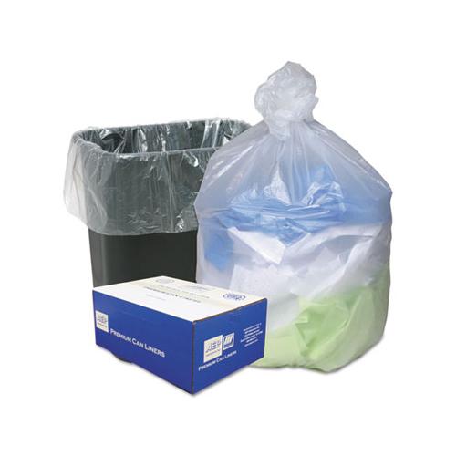 Can Liners, 16 Gal, 8 Microns, 24" X 33", Natural, 200-carton