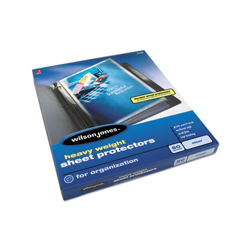 Heavyweight Top-loading Sheet Protectors, Letter, 50-box