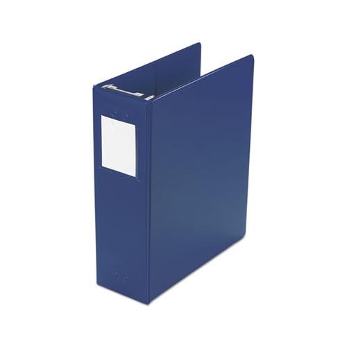Large Capacity Hanging Post Binder, 3 Posts, 2" Capacity, 11 X 8.5, Blue