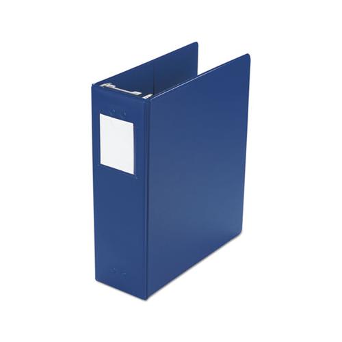 Large Capacity Hanging Post Binder, 3 Posts, 3" Capacity, 11 X 8.5, Blue
