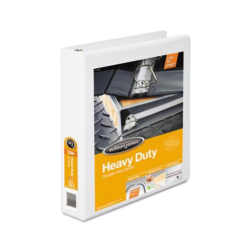 Heavy-duty D-ring View Binder With Extra-durable Hinge, 3 Rings, 1.5" Capacity, 11 X 8.5, White
