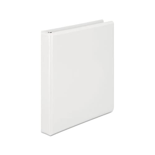 Basic D-ring View Binder, 3 Rings, 1" Capacity, 11 X 8.5, White