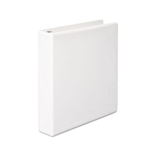 Basic D-ring View Binder, 3 Rings, 1.5" Capacity, 11 X 8.5, White