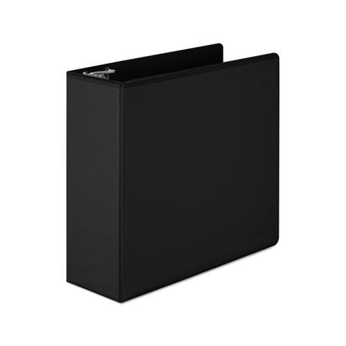 Basic D-ring View Binder, 3 Rings, 4" Capacity, 11 X 8.5, Black