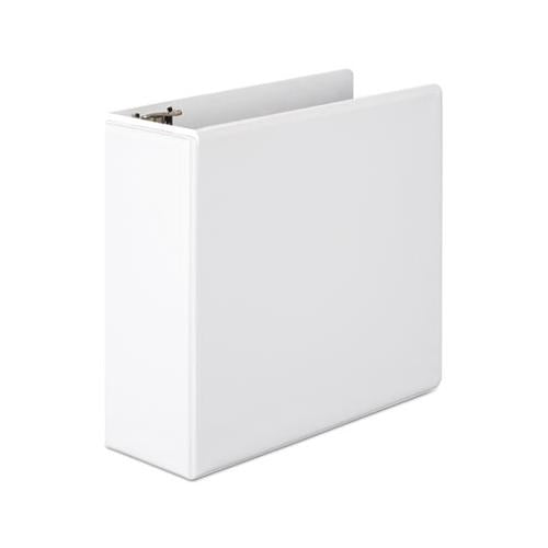 Basic D-ring View Binder, 3 Rings, 4" Capacity, 11 X 8.5, White