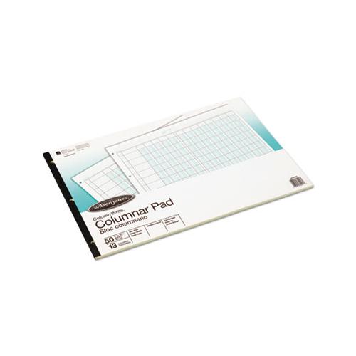 Accounting Pad, 13 Eight-unit Columns, 11 X 16 3-8, 50-sheet Pad