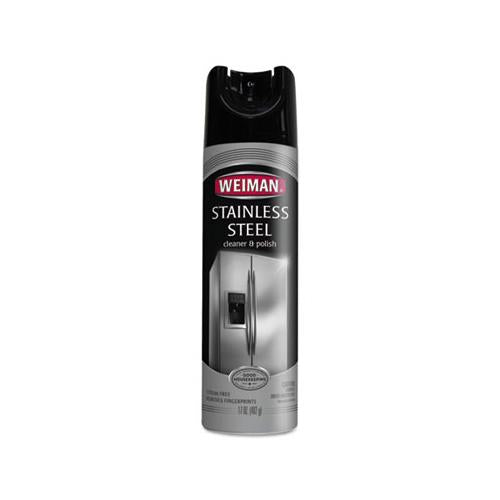 Stainless Steel Cleaner And Polish, 17 Oz Aerosol, 6-carton