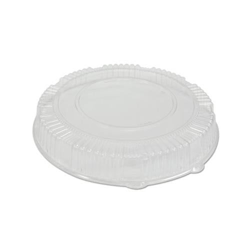Caterline Dome Lids, Plastic, 18" Diameter, 2 3-4" High, Clear, 25-carton