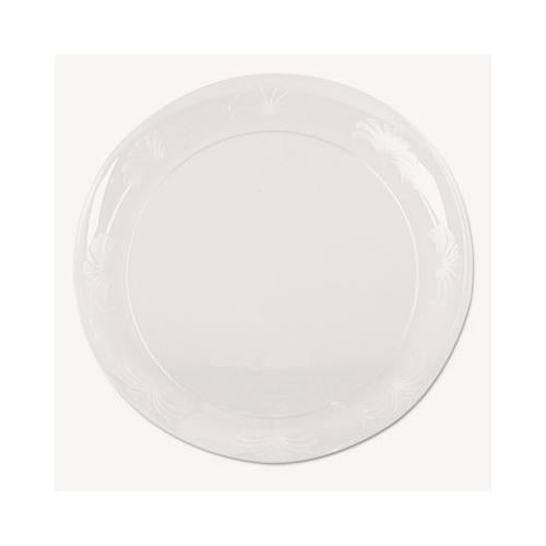 Plate,plastic,10.25,clear