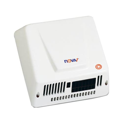 Nova Hand Dryer, 110-240v, Aluminum, White