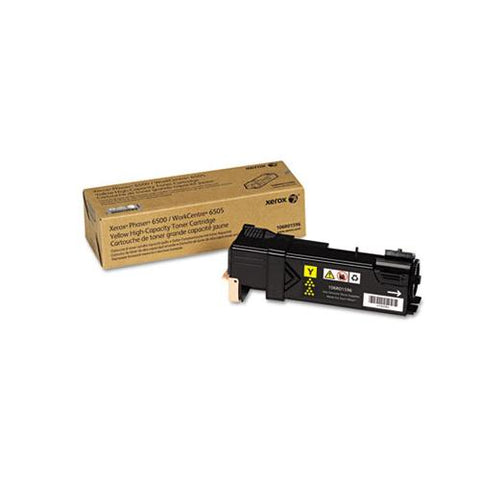 106r01596 High-yield Toner, 2500 Page-yield, Yellow